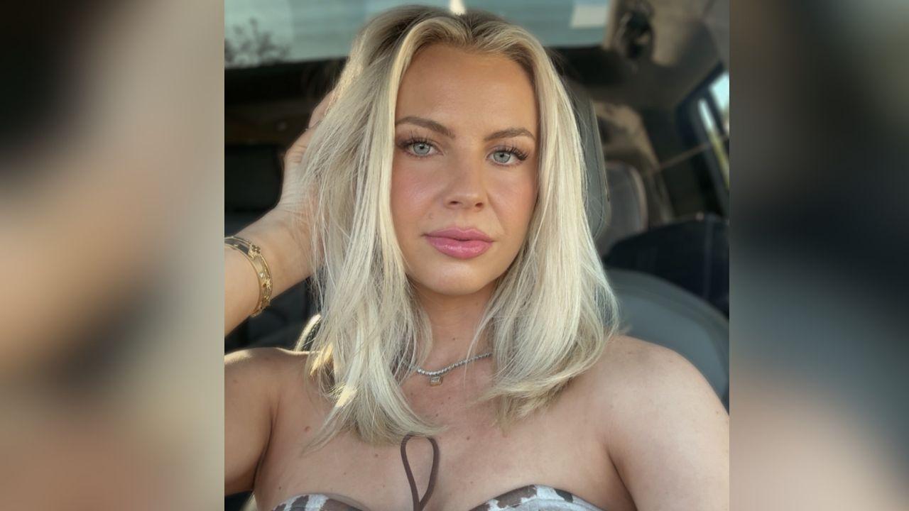 image of The star said she had to get used to being in the public eye.