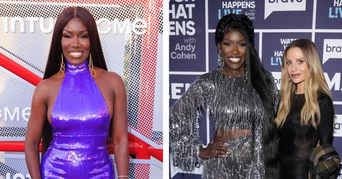 Composite photo of Bozoma Saint John and Dorit Kemsley.