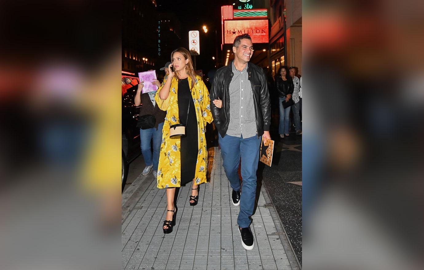 Jessica alba cash warren date night