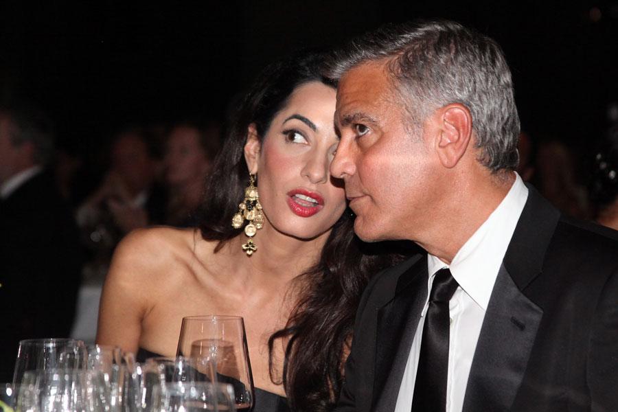 George amal clooney fighting 03