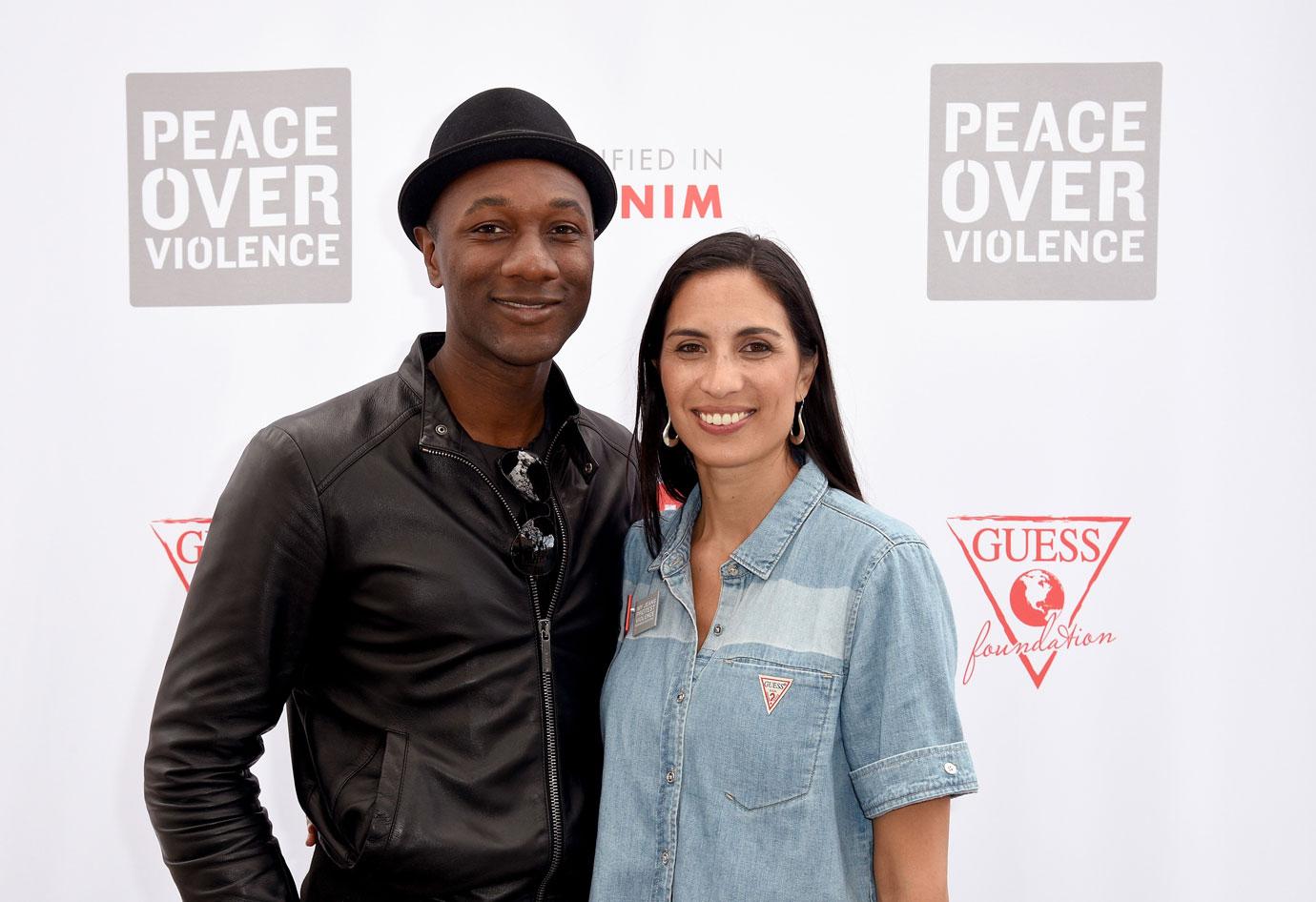 GUESS x Peace Over Violence Support Denim Day 2017