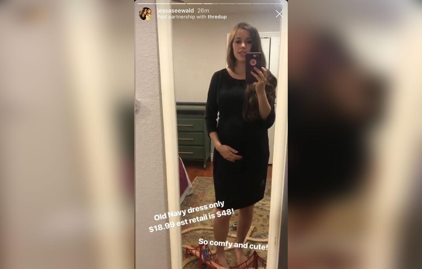 Jessa Duggar baby bump