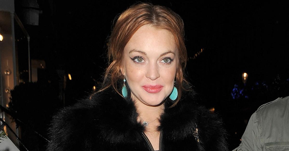 Lindsay Lohan's Nip Slip — See Her Major Wardrobe Malfunction In