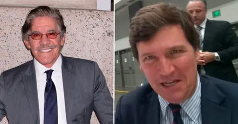 geraldo rivera nauseous tucker carlson january riots