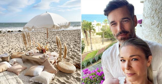 leann rimes eddie cibrian celebrate ten year anniversary cabo mexico