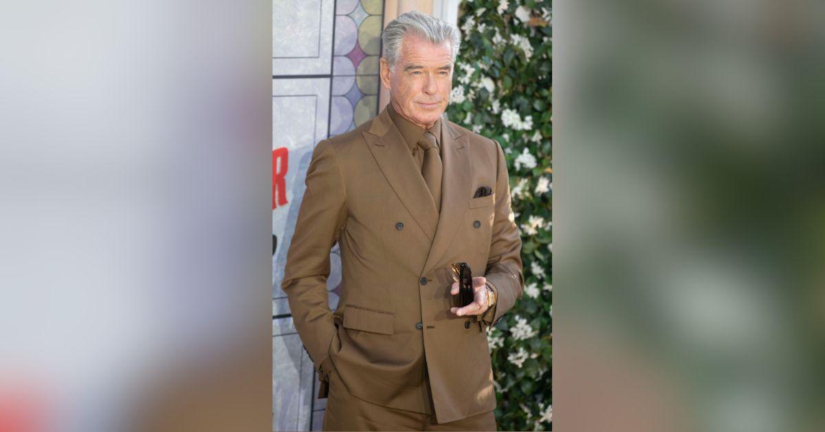 image of Pierce Brosnan told 'Playboy' in 2005 that he had cut his oldest son off. 