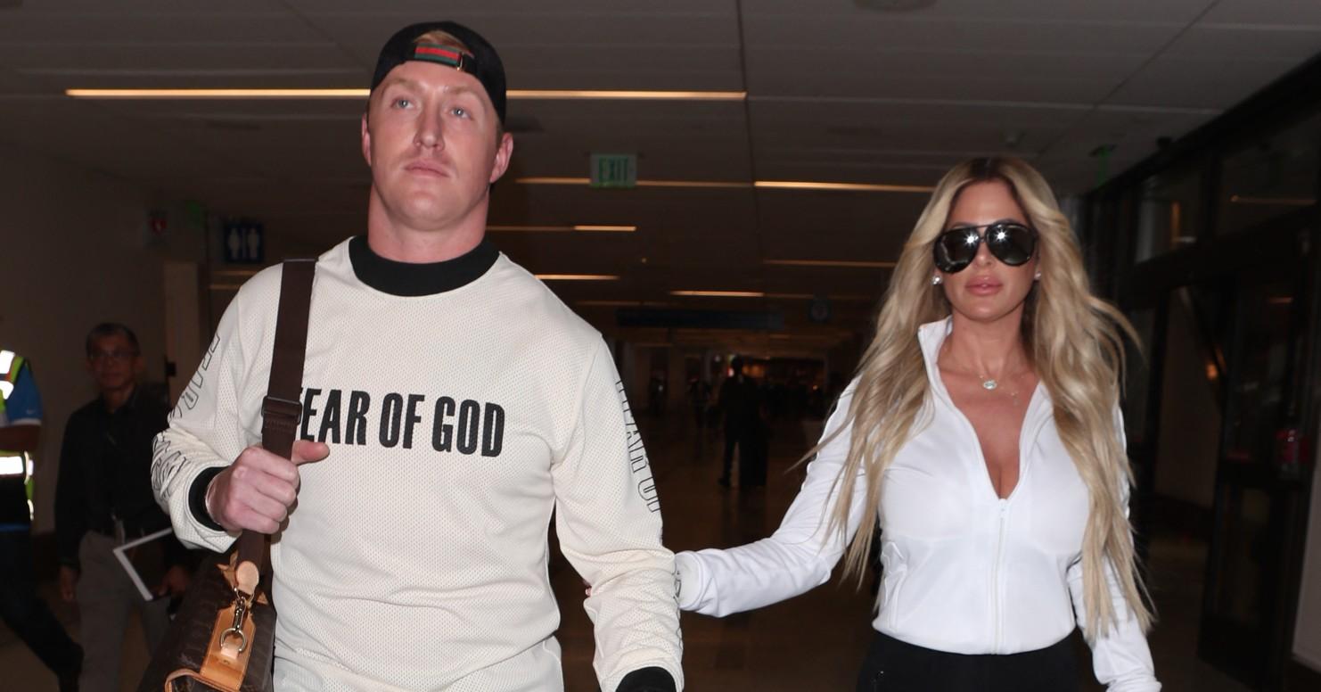 Composite photo of Kroy Biermann and Kim Zolciak. 