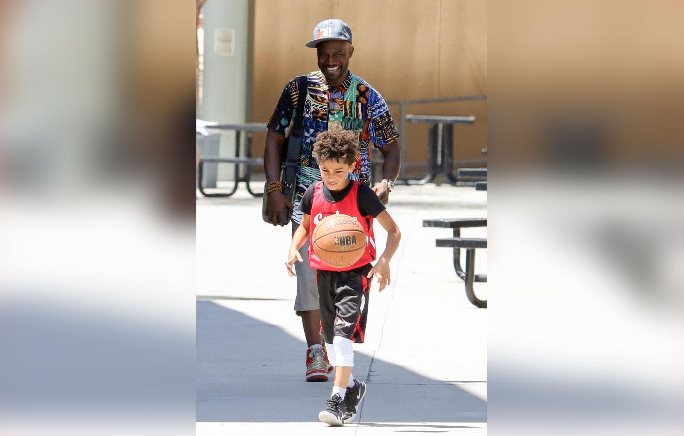 Taye diggs son basketball game