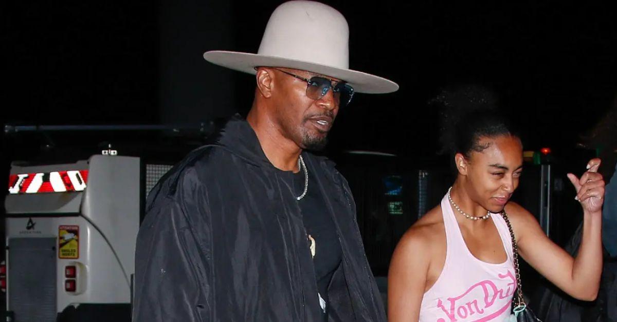 image of Jamie Foxx yelled at the crowd in a new clip.