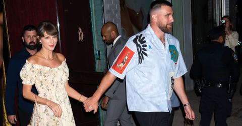 Photo of Taylor Swift and Travis Kelce