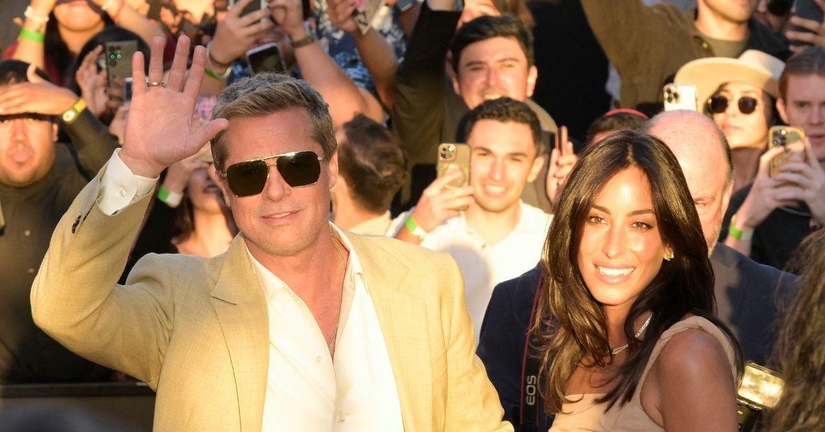 Photo of Brad Pitt and Ines de Ramon