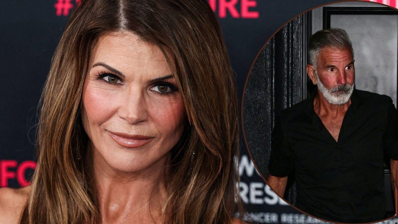 Split photo of Lori Loughlin and Mossimo Giannulli
