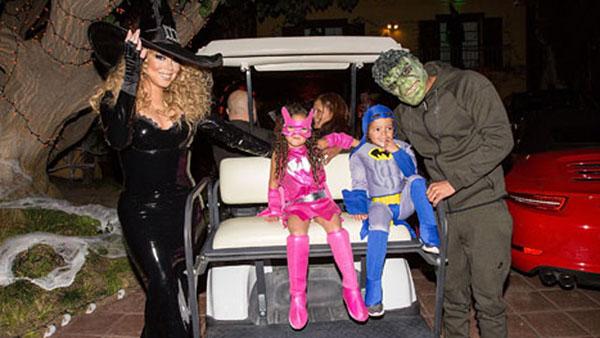 Mariah Carey&#8217;s Festive Halloween Party at her Airbnb Estate