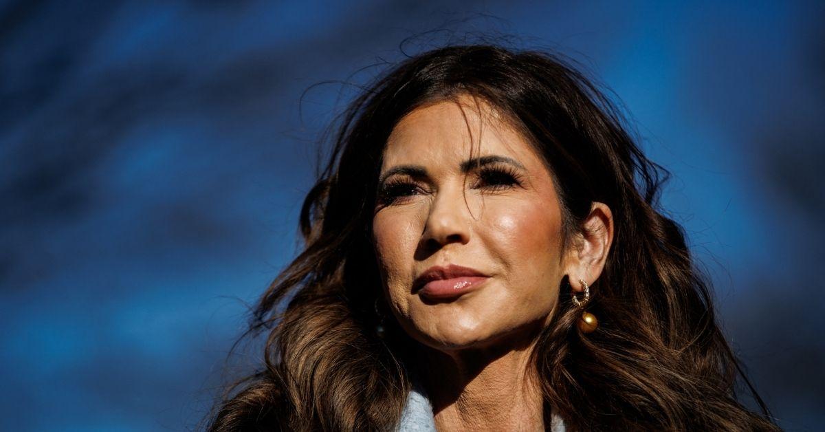 image of Critics instead focused on Kristi Noem's appearance.