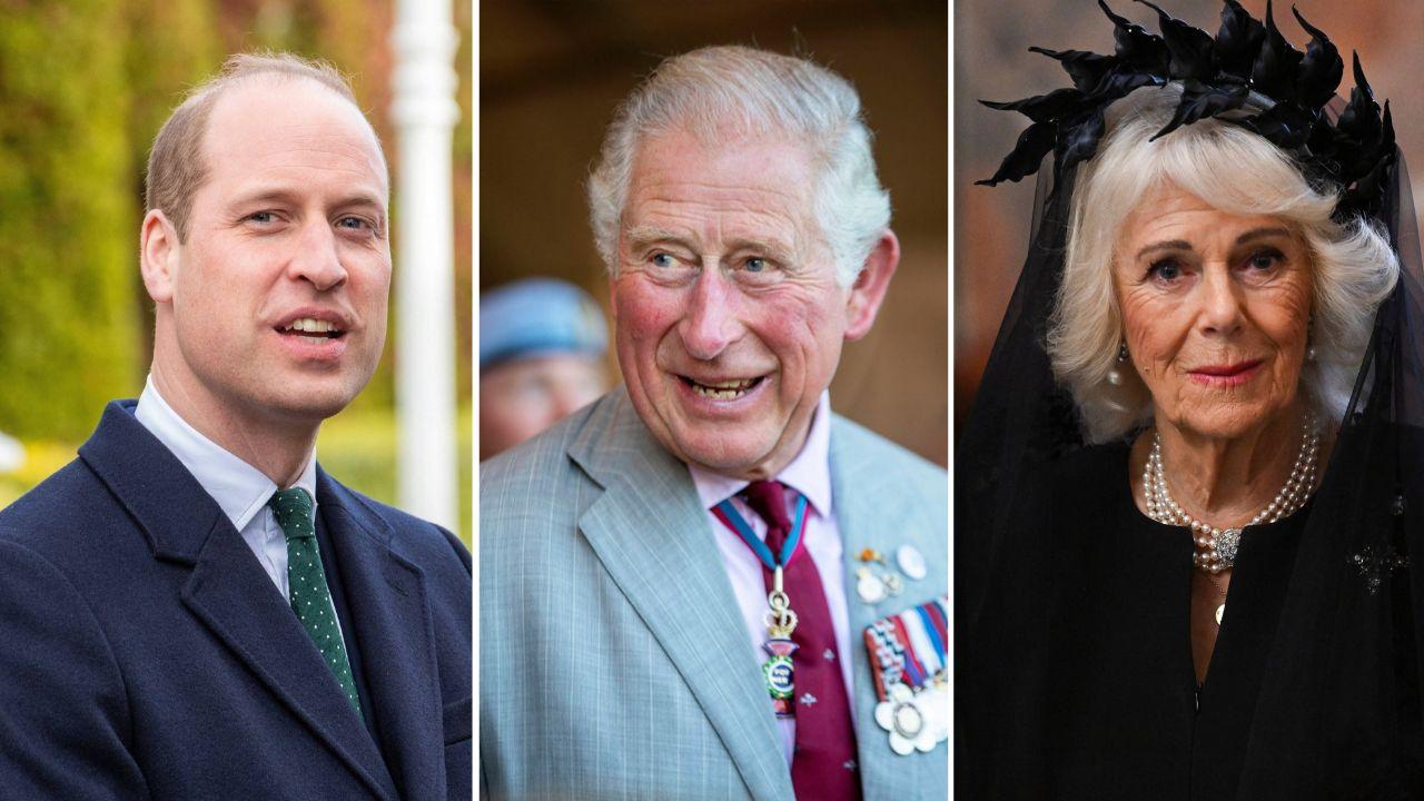 Prince William, Prince Charles, Queen Camilla