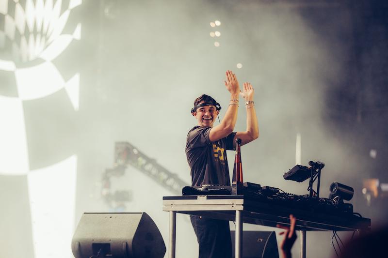 john summit celebrating his first stadium show with tequila don julio  on stage during his dj set this weekend at bmo stadium in los angeles photo credit kevin sikorski