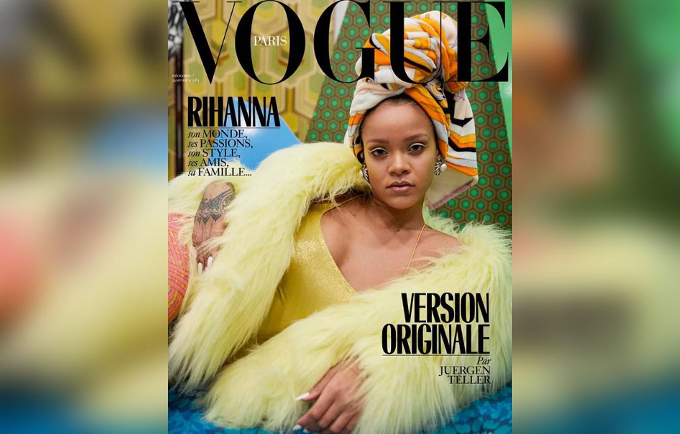 Rihanna December Vogue Cover