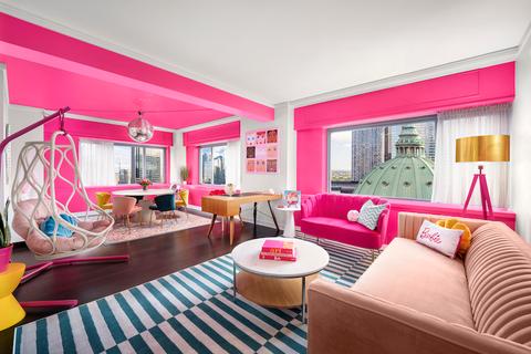 barbie dream suite main room  fairmont the queen elizabeth photo credit citizen north