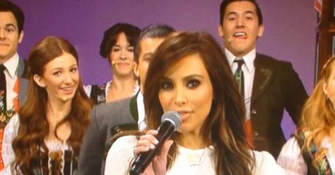 Kim kardashian jay leno sound of music