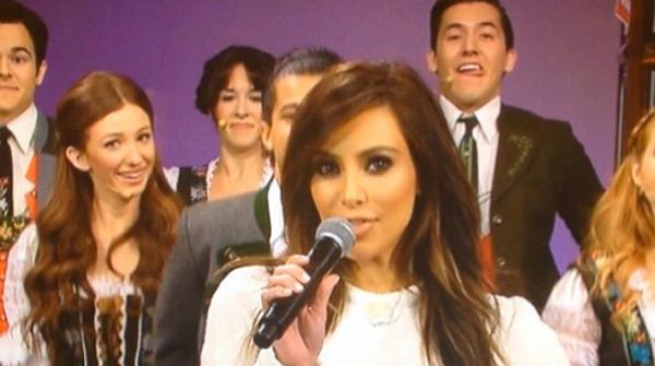 Kim kardashian jay leno sound of music