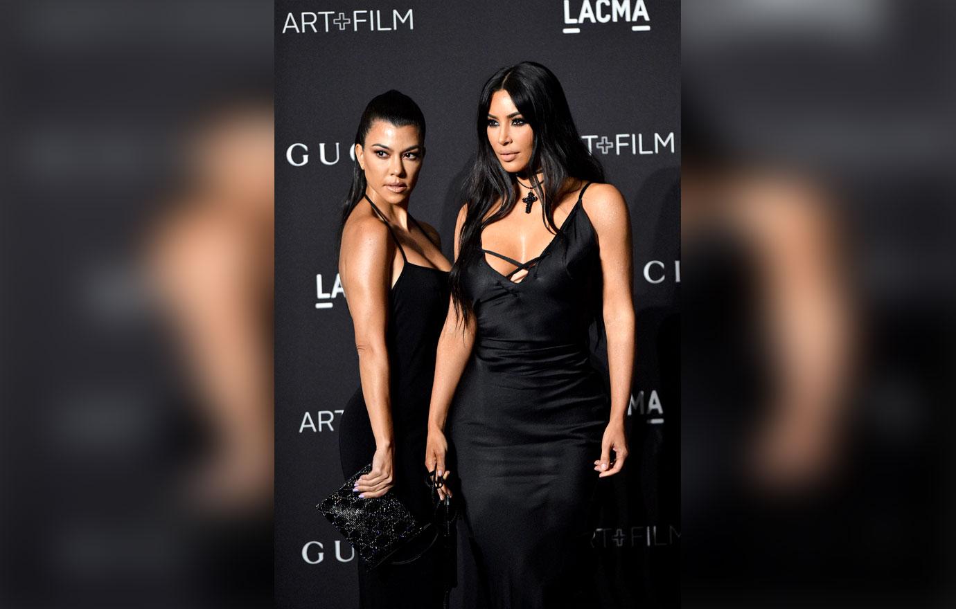 Kim Kardashian Throws A Punch At Kourtney Kardashian