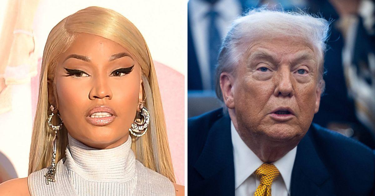 nicki minaj ai photo donald trump backlash