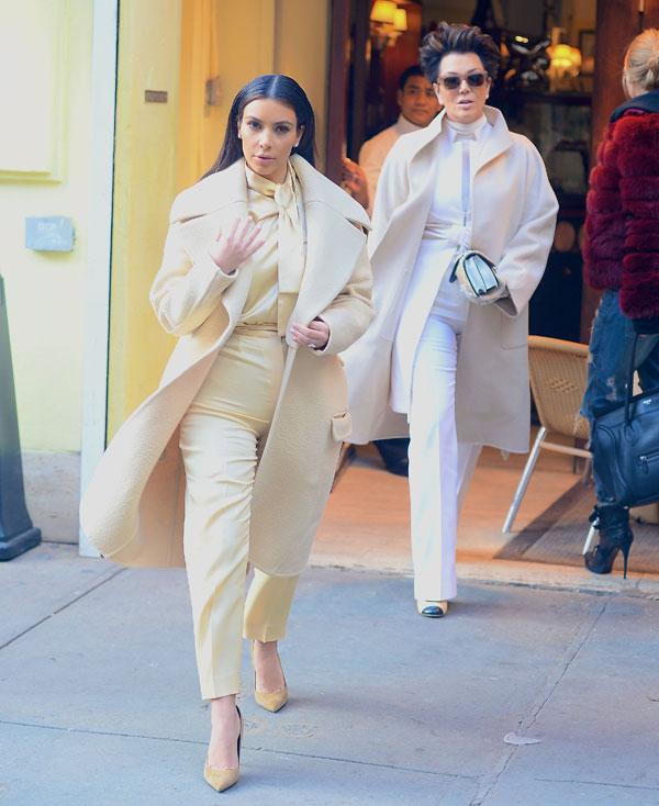 Kim kardashian kris jenner