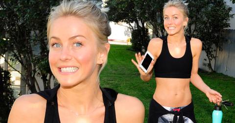 Julianne hough sexy gym body 07