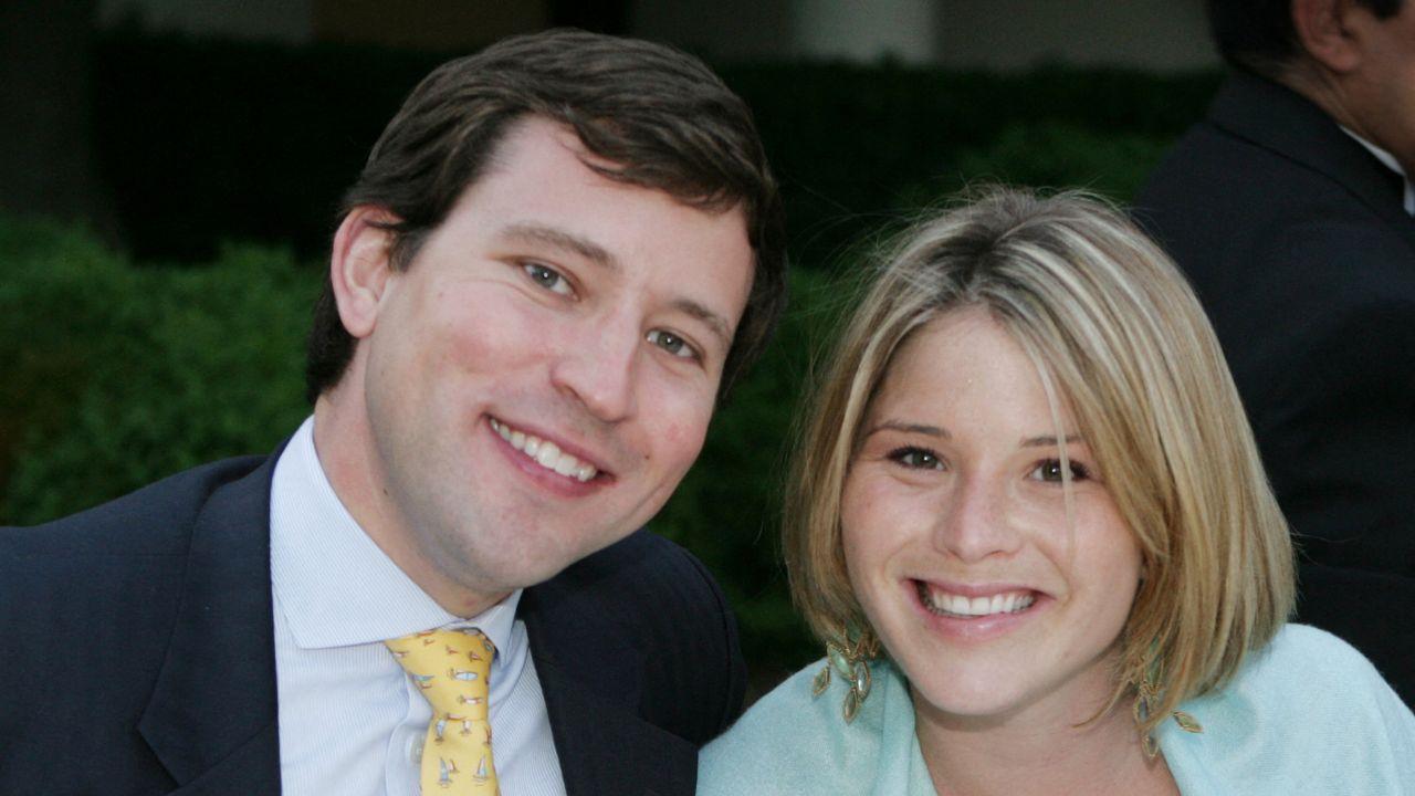 Image of Henry Hager and Jenna Bush Hager.