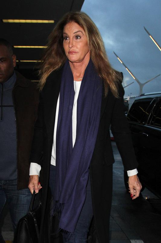 Caitlyn Jenner heads back east for the Presidential Inauguration