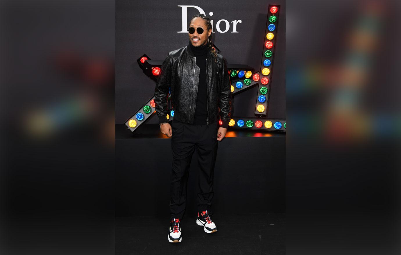 Rapper Future at Dior event