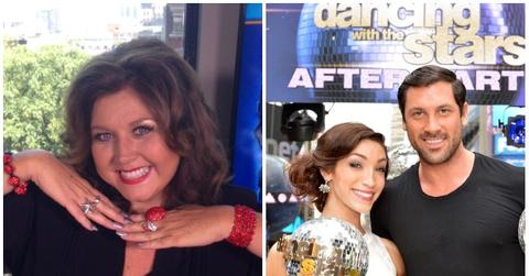 Abby Lee Miller, Meryl Davis and Maks Chmerkovskiy