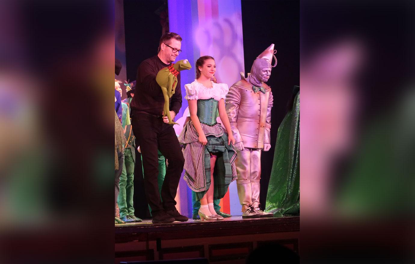 Mackenzie Ziegler takes a last bow at the closing show of  The Wonderful Winter of Oz