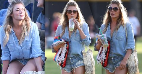 Leann rimes in daisy dukes