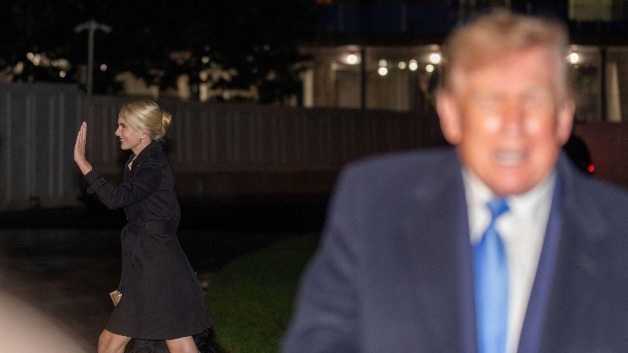 Image of Natalie Harp and Donald Trump