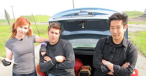 Kari, Tori and Grant of Mythbusters