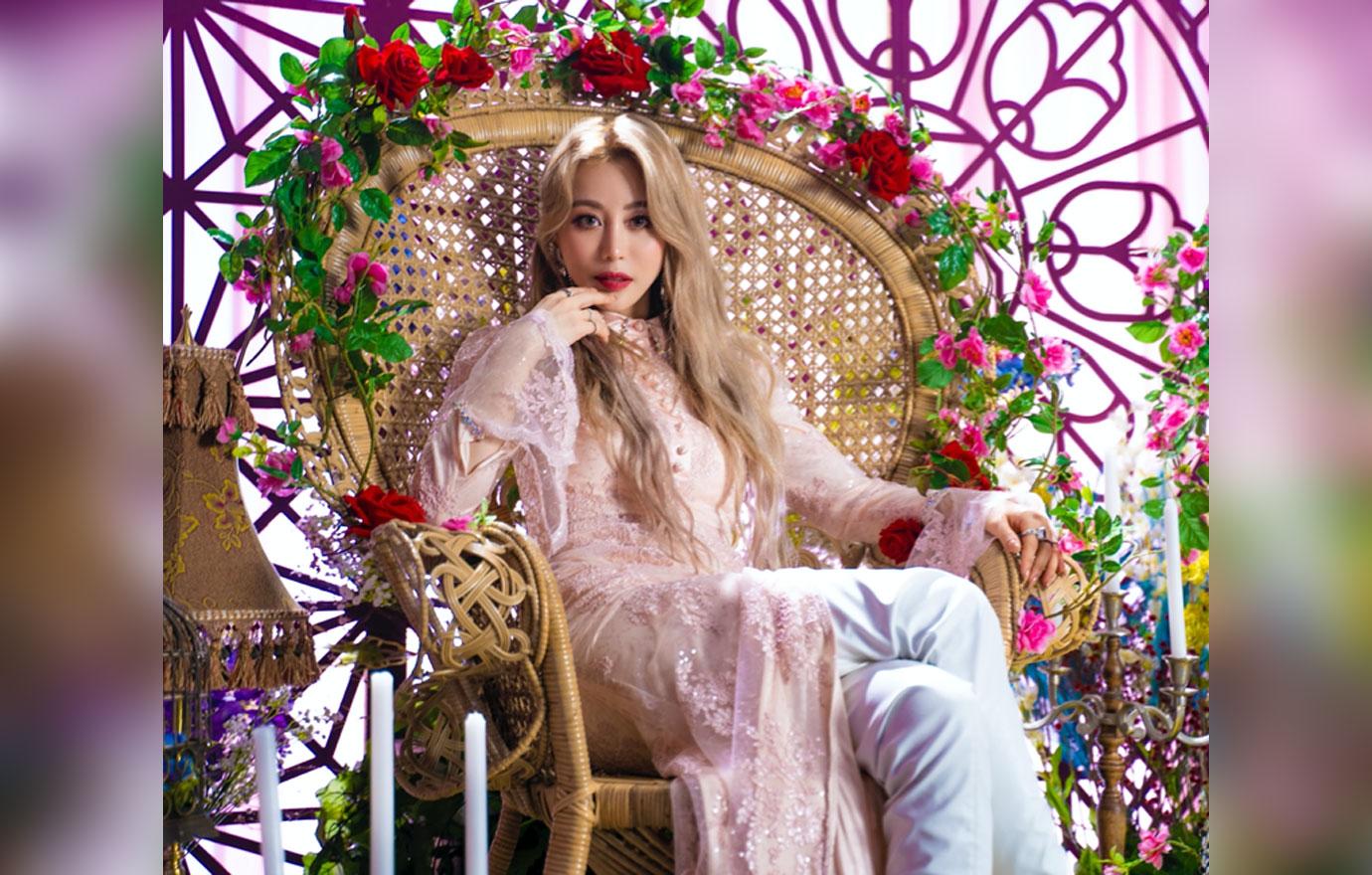 Pop star Wengie takes the throne for her new music video