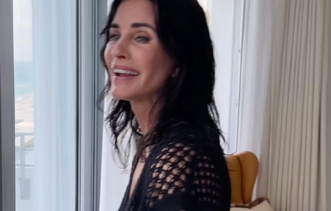 courteney cox video