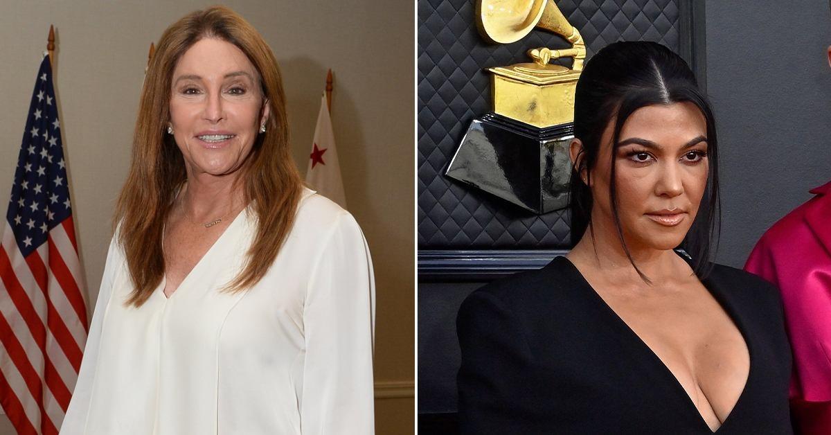 caitlyn jenner shocked snubbed kourtney kardashian wedding