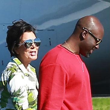 Kris Jenner and Corey Gamble