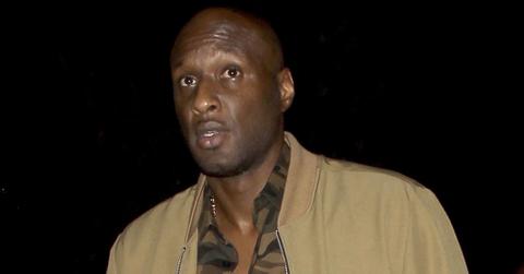 Lamar Odom arrivs at the “Dream” hotel with Deandre Jordan