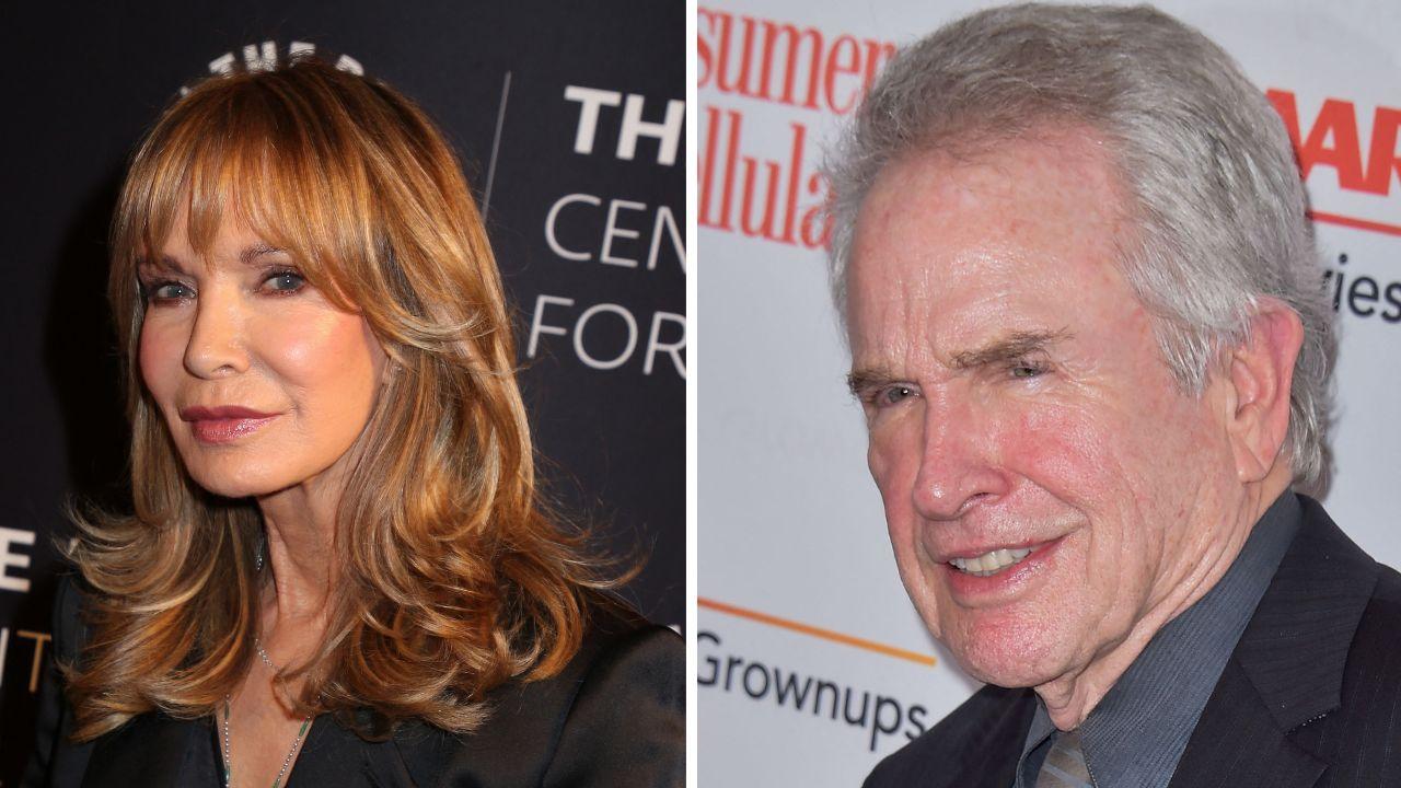 Image of Jaclyn Smith recalled unknowingly speaking with Warren Beatty downstairs while her husband was allegedly with the other woman upstairs.