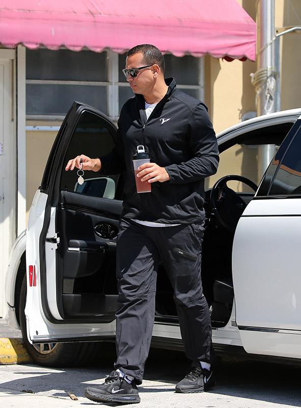 Inseparable Couple Jennifer Lopez And Alex Rodriguez Work Out Together In Miami