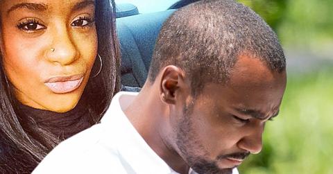 Nick gordon looks sad florida