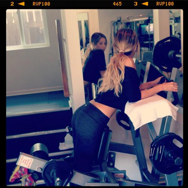 Ashley tisdale workout