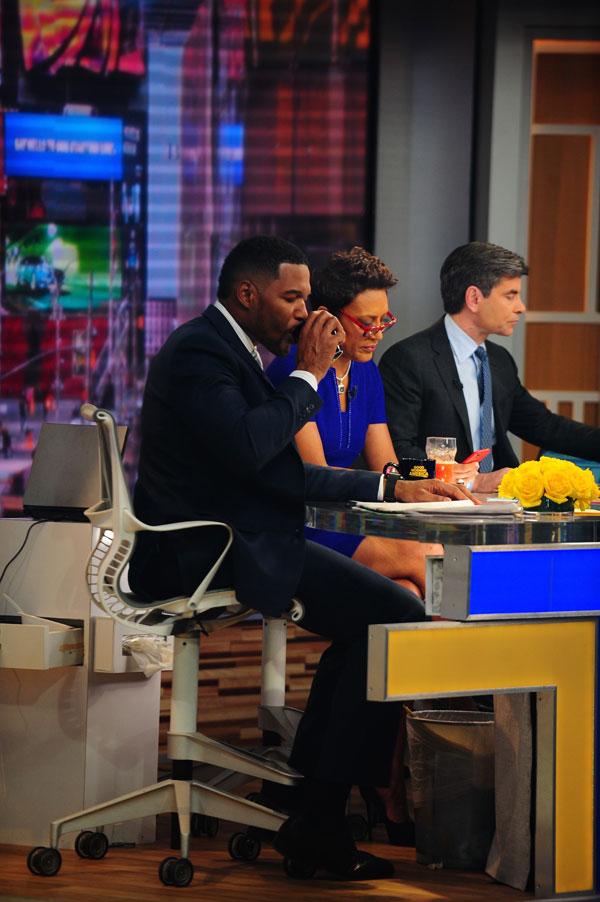 A Total Diss Michael Strahan Confesses Hes Excited About His New Good Morning America Gig 