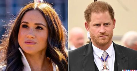 Composite photo of Meghan Markle and Prince Harry