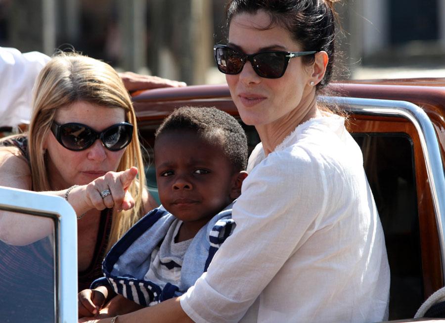 Sandra bullock adopts baby girl