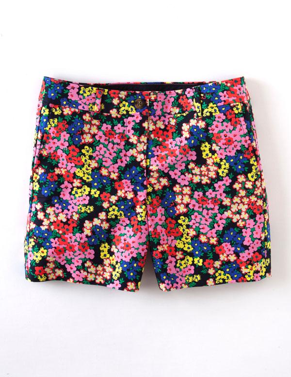 Boden floral shorts