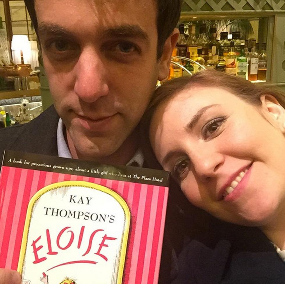 Lena dunham bj novak eloise